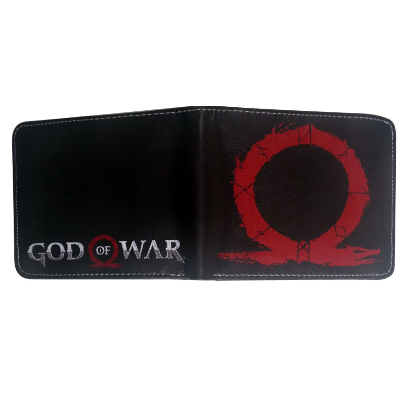 Мужской бумажник god of war ps4 держатели для кредитных карт мальчиков бумажники