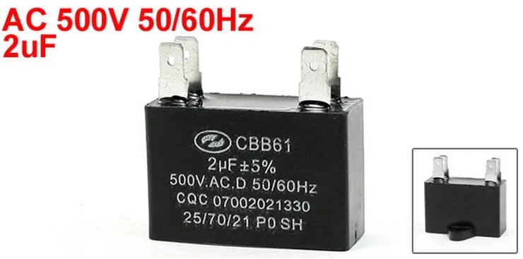AC 500V 50/60Hz Двигатель Пусковой Запуск PO SH конденсатор мкФ 5 шт|motor capacitor|capacitor