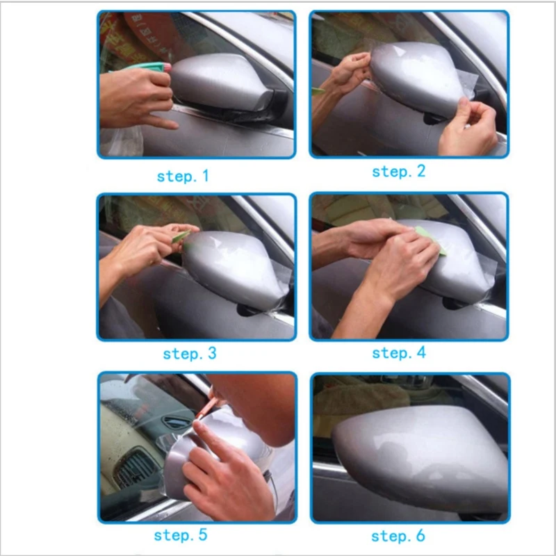 

10cm x 1M 2M 3M 5M Rhino Skin Car stickers Bumper Hood Paint Protection Film Vinyl Transparent car styling sticker accessories