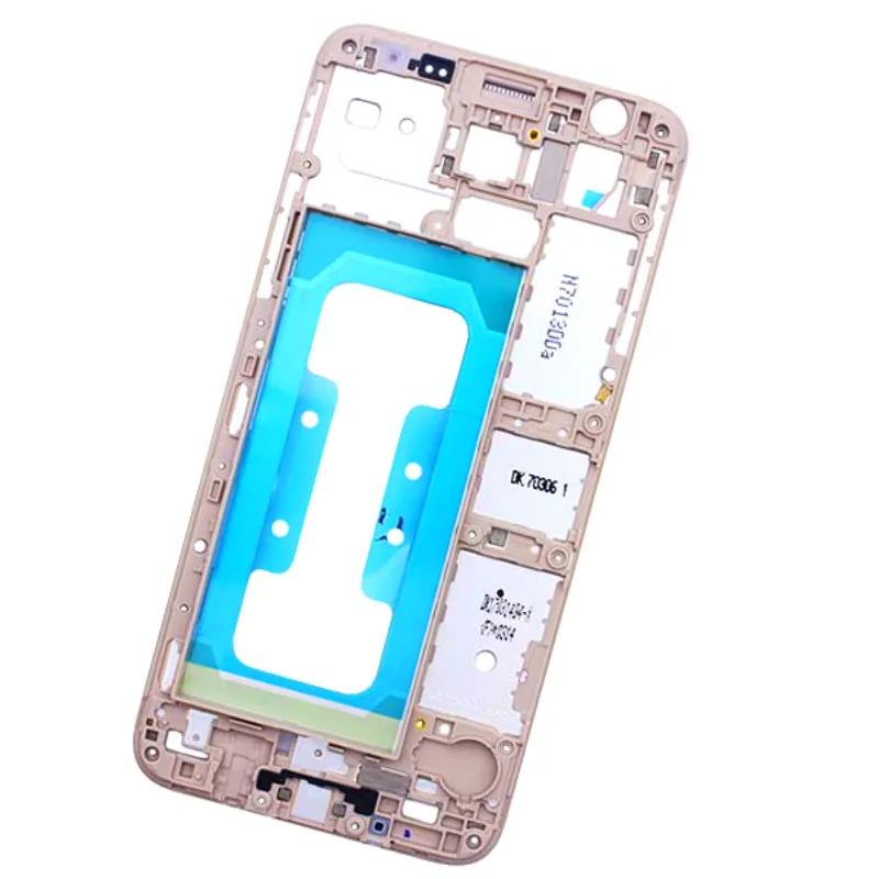 Оригинальный Новый средний ободок рамка для Samsung J5 J500F 2015 корпус двери шасси чехол