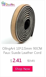 OlingArt 10*2,5 мм 90 см Искусственный замшевый кожаный шнур смешанные цвета аксессуары для женщин серьги браслет колье ожерелье DIY Изготовление ювелирных изделий