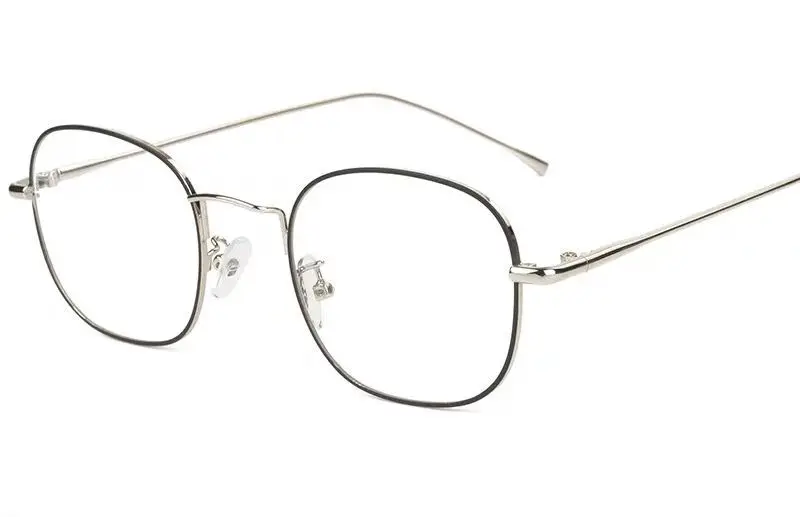

Clear Glasse Frame Vintage Accessories Women Computer Round Square Eyeglasses Men Clear Lens Glasses Optical Glasses Frame MF085