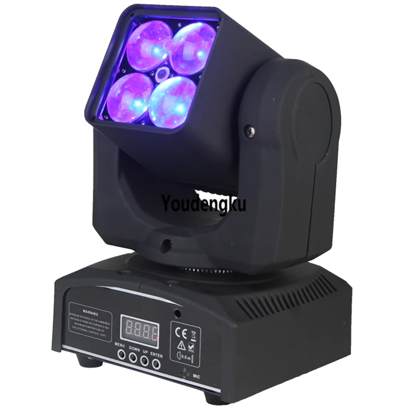 Маленькая Вращающаяся головка rgbw led zoom 4x10w 4 в 1 10 Вт | Лампы и освещение