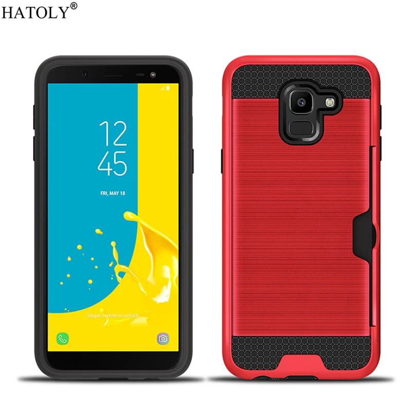 Чехол для Samsung Galaxy J6 защитный силиконовый резиновый жесткий чехол 2018 J600F/DS |