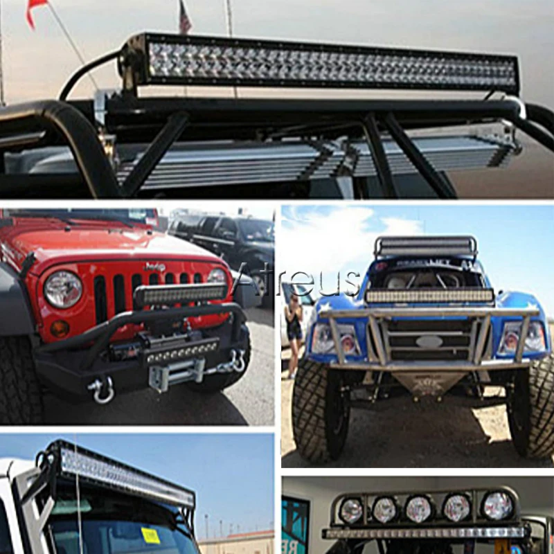 

Atreus 10Pcs 15Inch 36W Car Single Row LED Light Bar 12V 24V DRL For ATV 4X4 Truck 4WD Offroad Jeep Automobile Driving Fog Lamp
