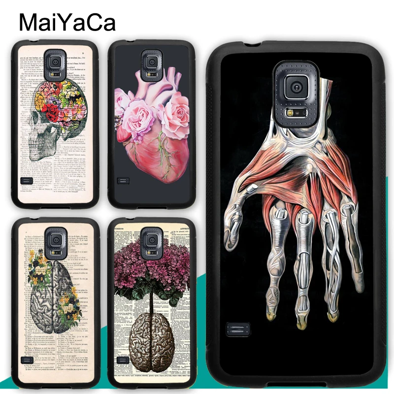 Медицинский чехол для мозга человека Меридиан почки Samsung A21S A20e A71 A51 A10 A40 A50 A70 Galaxy S20