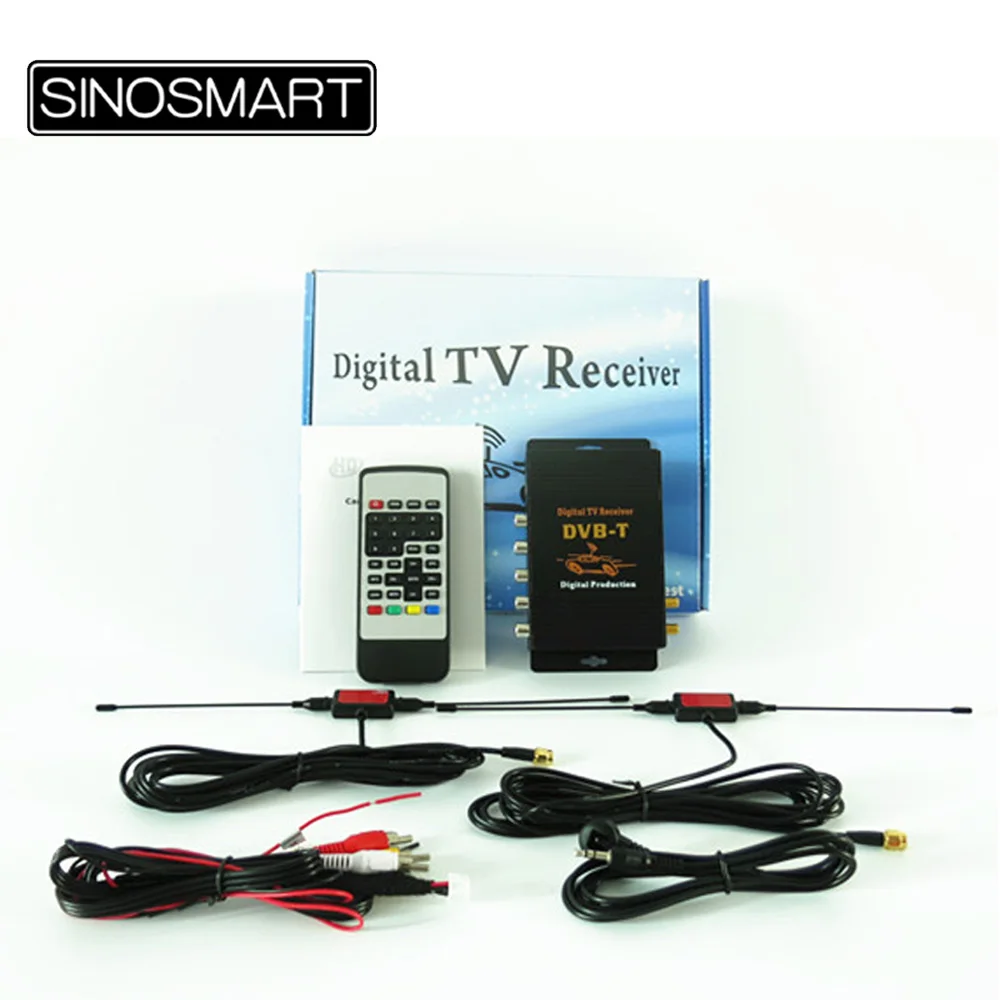 Новое поступление Автомобильный цифровой ТВ бокс внешний DVB T MPEG 4 приемник с