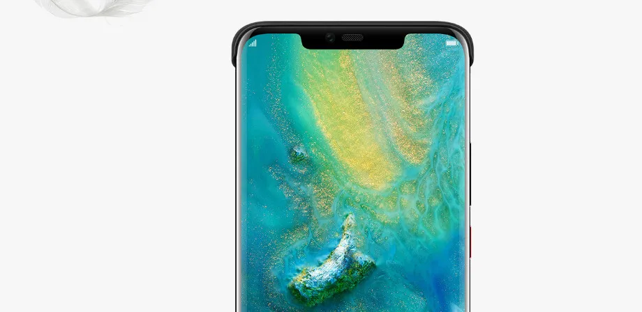 Официальный HUAWEI mate 20 mate 20 Pro Чехол Обложка на заднюю панель из искусственной кожи защитный чехол для mate 20 mate 20Pro чехол