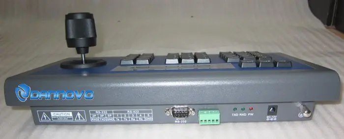 Контроллер клавиатуры DANNOVO джойстик RS485 RS422 RS232 Pelco P/D VISCA (DN KB002) бесплатная