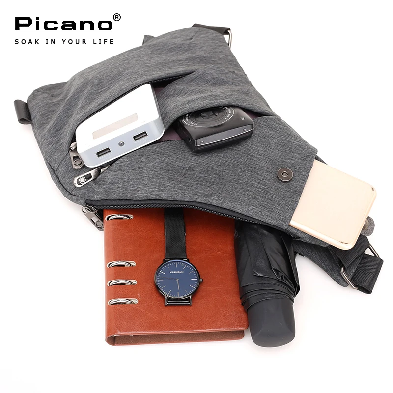 Picano для мужчин груди пакет сумка женская через плечо слинг сумки отдыха и