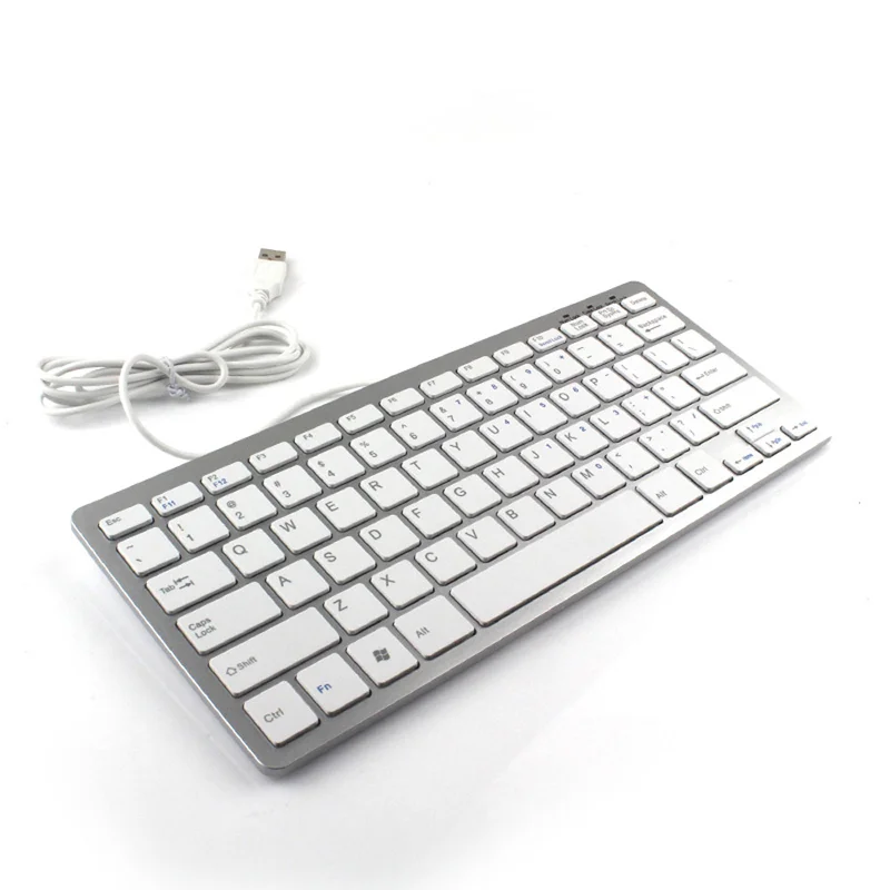 New Hot Sell 1 Piece Ultra-slim USB Wired Keyboard Mini Portable Plug and Play for Desktop Laptop Computer Pc | Компьютеры и офис