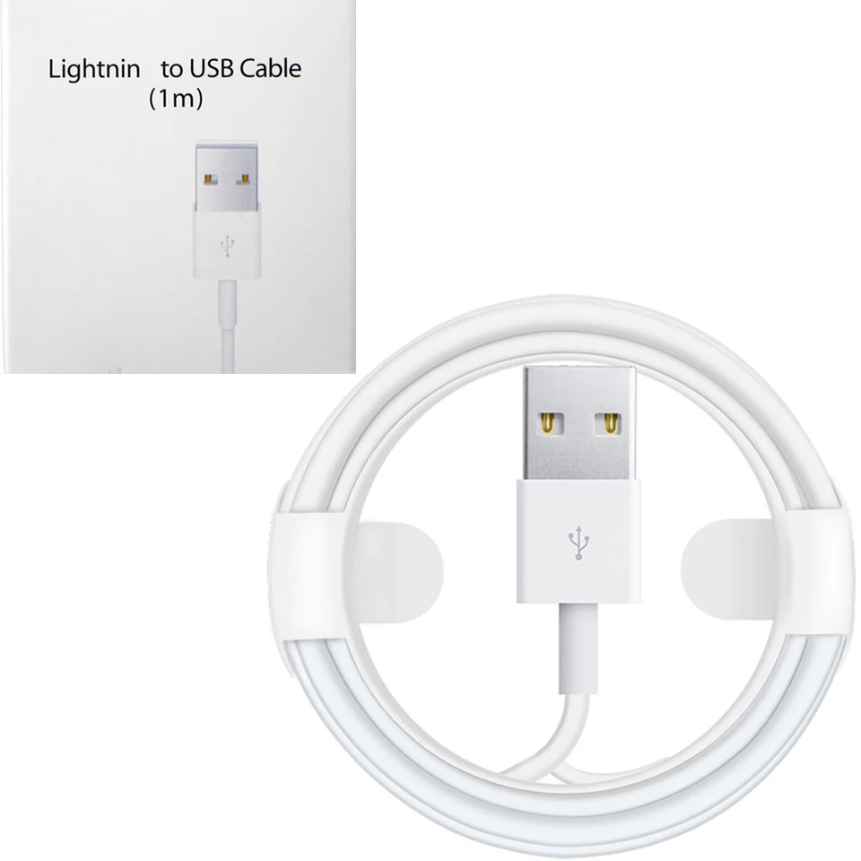Для iphone кабель Зарядное устройство usb для XR XS MAX X 8 7 6S 5s 5 6 Plus IOS 10 11 12 телефон