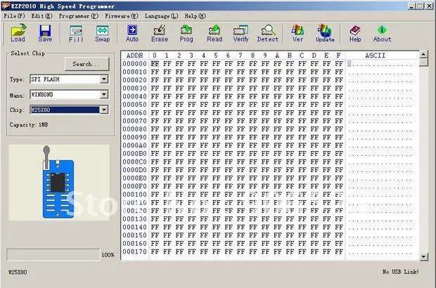 Бесплатная доставка EPROM pragrammer обновление ezp2010 Поддержка 24 25 93 флэш-память EEPROM USB SPI