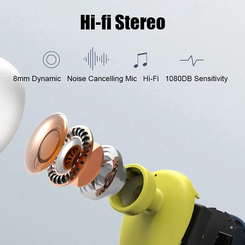 2019 беспроводные наушники Bluetooth спортивные с шейным ремешком водонепроницаемые TWS