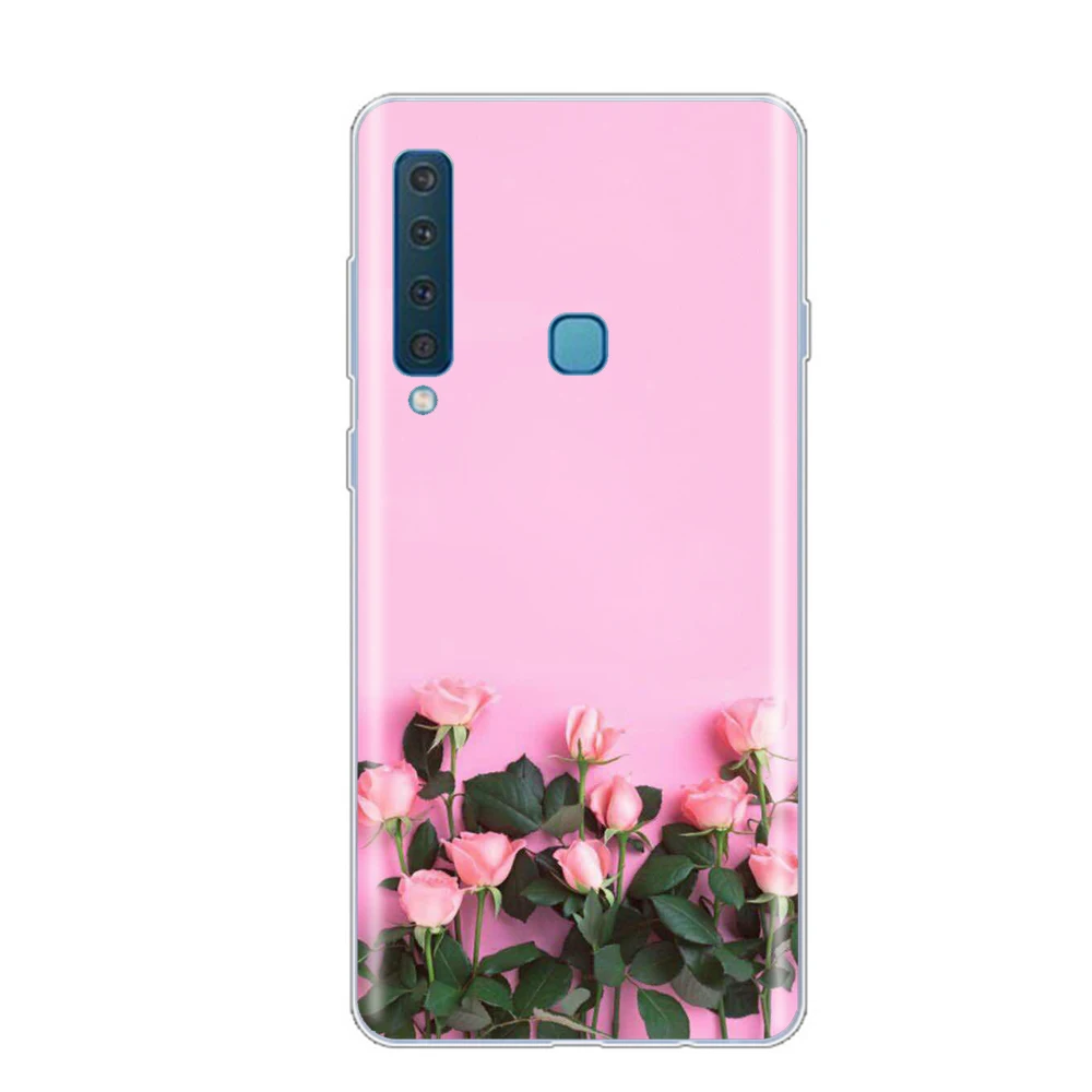 Fundas для samsung Galaxy A9 2018 чехол задняя крышка силиконовый мягкий ТПУ телефона Чехол