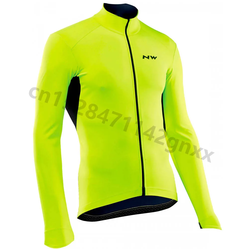 Pro Team NW Northwave Велоспорт Джерси MTB велосипед рубашка весна осень длинный рукав мужской велосипедный костюм, трико Ropa Ciclismo A8 - Цвет: 8