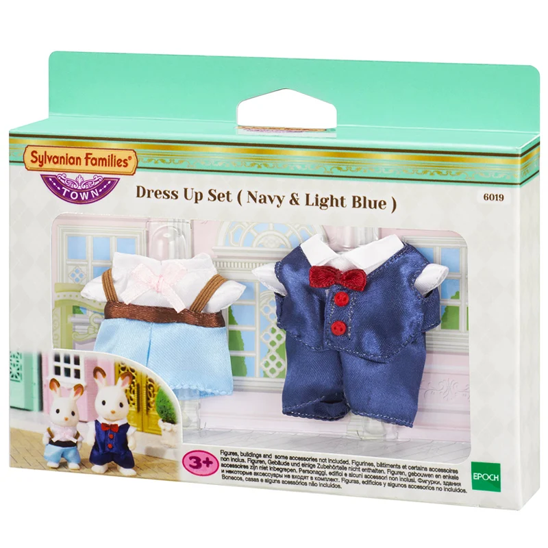 Комплект аксессуаров для кукольного домика Sylvanian Families темно-синий светильник