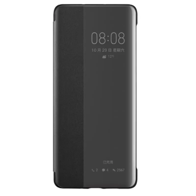Чехол для HUAWEI P30 Pro оригинальный официальный кожаный защитный чехол с окошком
