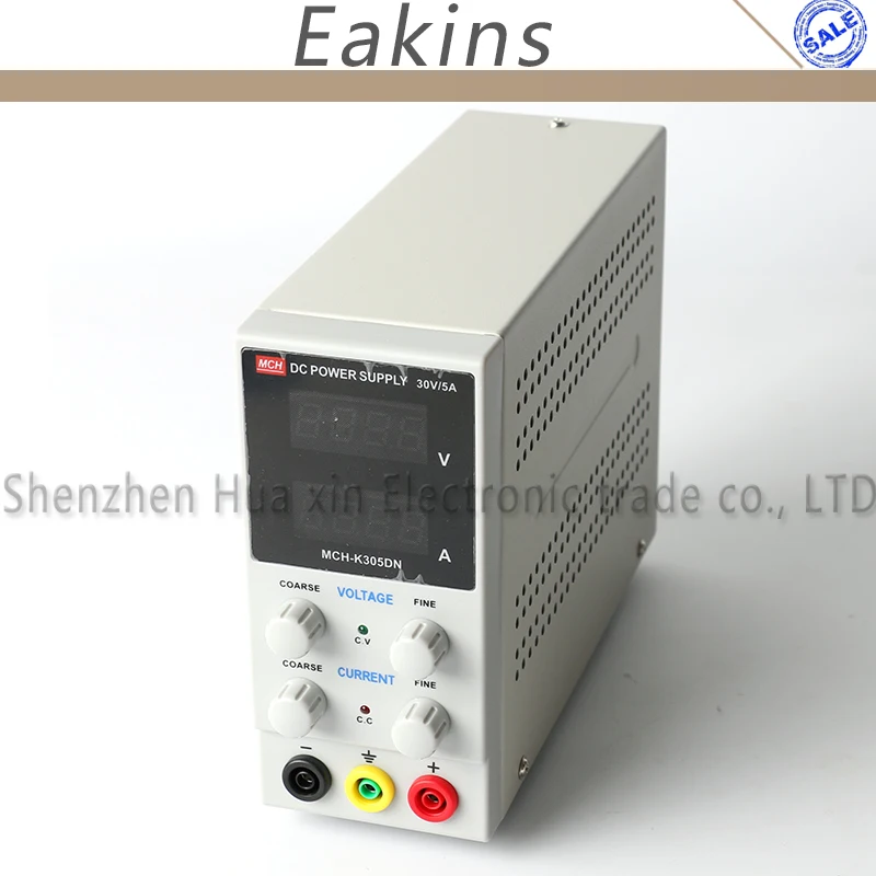MCN-305DN коммутации Регулируемый Портативный Мини DC Питание 30V 5A высокой точности Напряжение регуляторы 0.01A 0,001 V