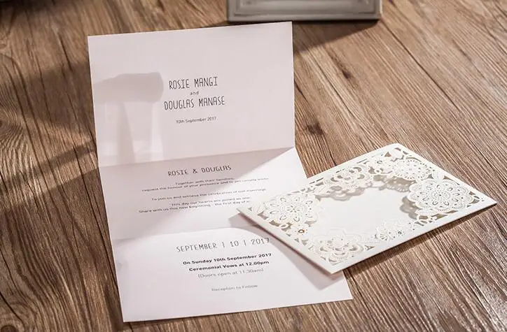 Лазерная резка Кружево цветок Кот Цвет Свадебное приглашение|flower cards|card cardcard