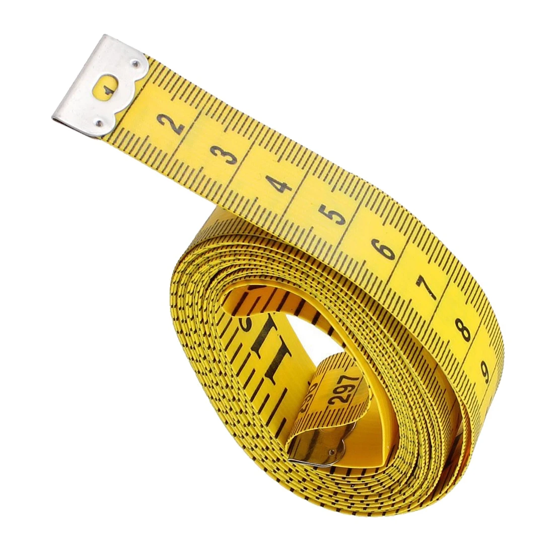 Желтый Портной ремесло Гибкая линейка измерительная лента 300 см|flexible ruler|ruler