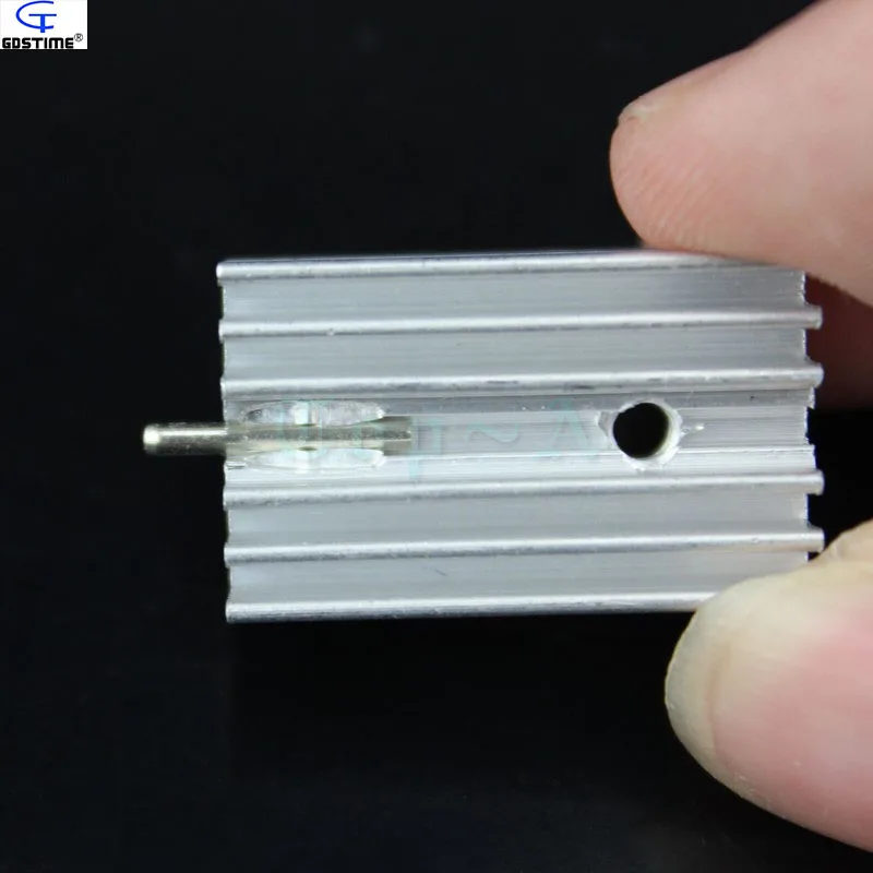 Gdstime 50 шт. 25x15x10 мм алюминиевый радиатор от 220 до с иглой|to220 heatsink|heat sinkaluminum heat sink |