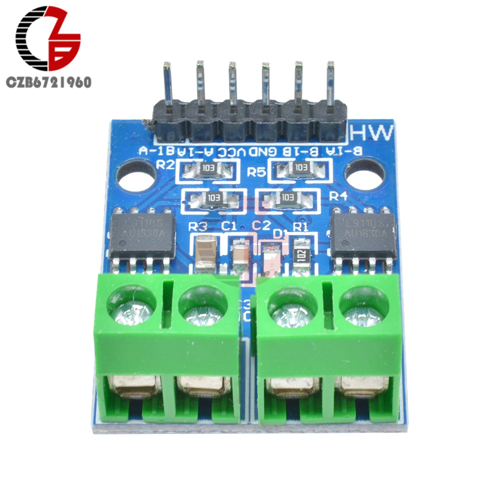 2,5 V-12 V 2CH L9110S h-мост Драйвер шагового двигателя Управление; доска двухканальный L9110 DC мотор привода Управление модуль для Arduino