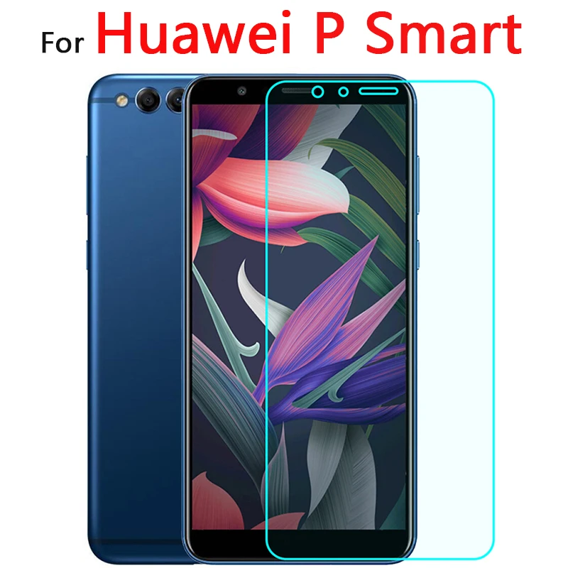 Защитное стекло для huawei P smart Psmart закаленное защита экрана huavei 9h huaweii tremp huawai