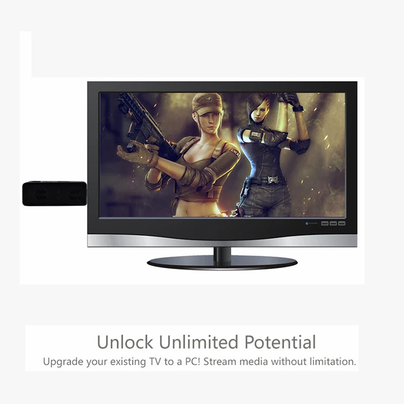 Мини ПК Link Face Stick pro Intel Atom Z8350 четыре ядра Linux лицензированный Window10 1 44 ГГц 4 ГБ/32 ГБ