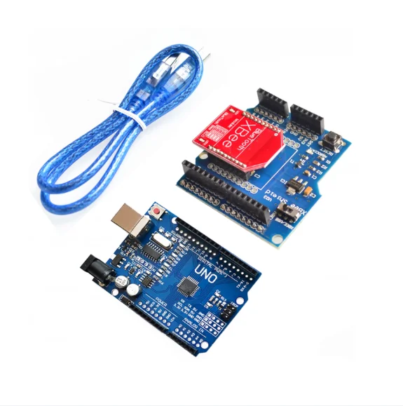 ! UNO R3 MEGA328P ATMEGA16U2 для беспроводного Bluetooth Bee V2.0 + Xbee V03 Щит Плата | Электронные