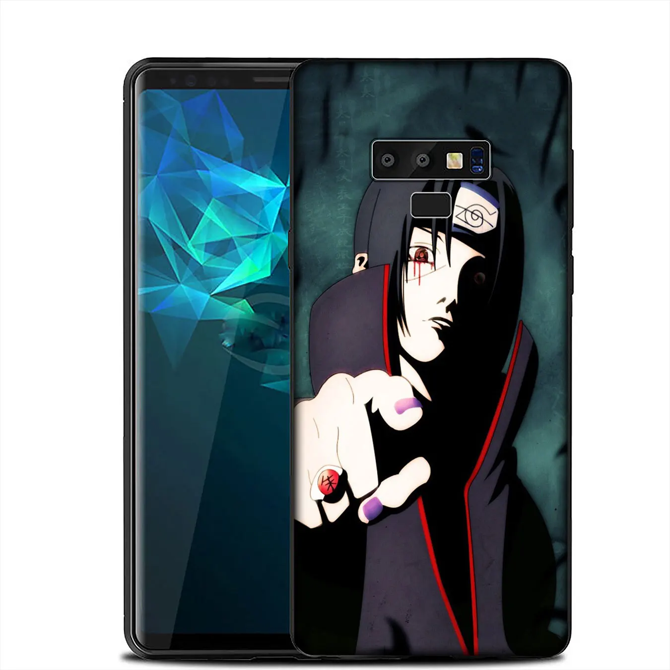 IYICAO Мягкий силиконовый чехол с японским Аниме Наруто Итачи для Samsung Galaxy A6 A9 A8 A7 2018
