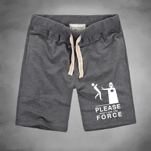 Стильные летние дизайнерские шорты Звездные войны, мужские бодибилдинг шорты для активного отдыха, 100% хлопок, мужские короткие штаны больших размеров