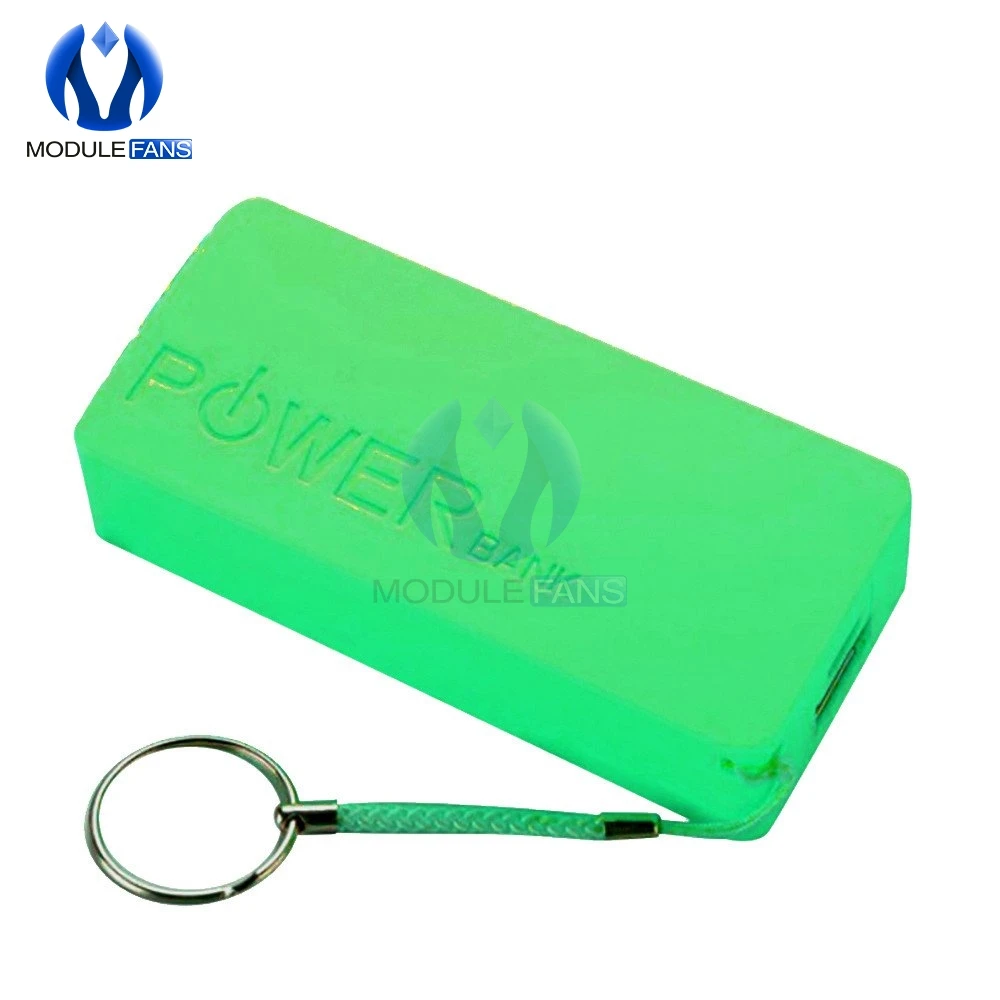 Внешний аккумулятор USB 2X18650 зарядное устройство для аккумулятора чехол