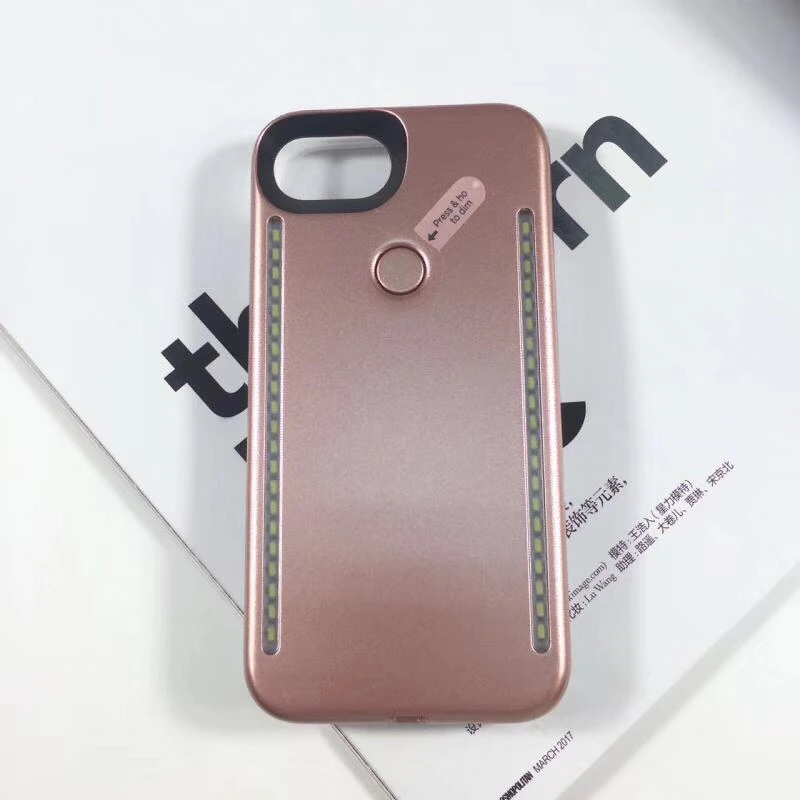 3-го поколения LED селфи чехол для iPhone 11 Pro X XR Xs Max 6 6s 7 8 Plus защитный |