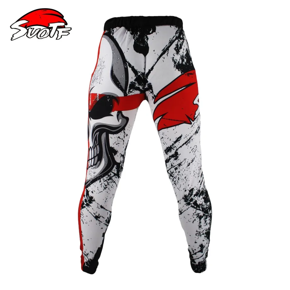 Фото SUOTF MMA боксерские спортивные шорты для фитнеса, дышащие свободные шорты большого размера, штаны для бега, шорты для кикбоксинга №5
