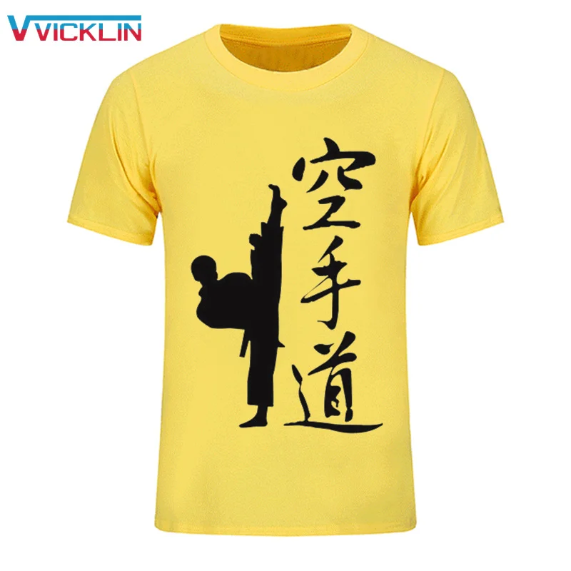 Новые летние мужские футболки с принтом Shotokan Samurai графические модные