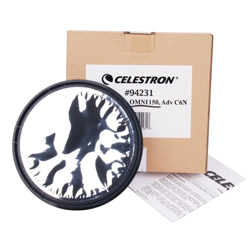 Солнечный солнцезащитный фильтр Celestron пленка для телескопа 80EQ 80DX 127SLT OMNI102 OMNI120