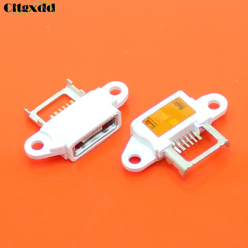 Cltgxdd 6-контактный белый разъем Micro USB для зарядного устройства Xiaomi NOTE стандартный