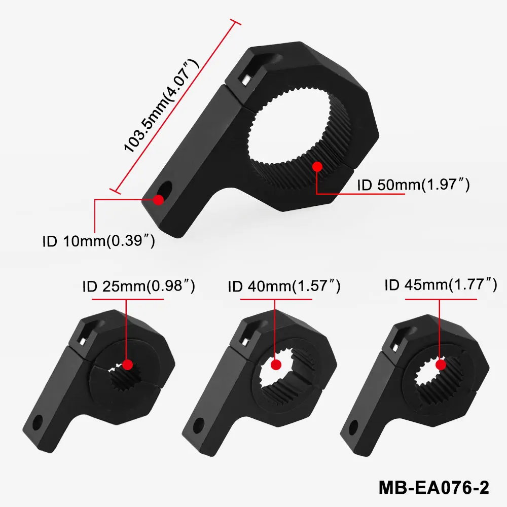 Универсальное крепление для прожектора дальнего света держатель зажим