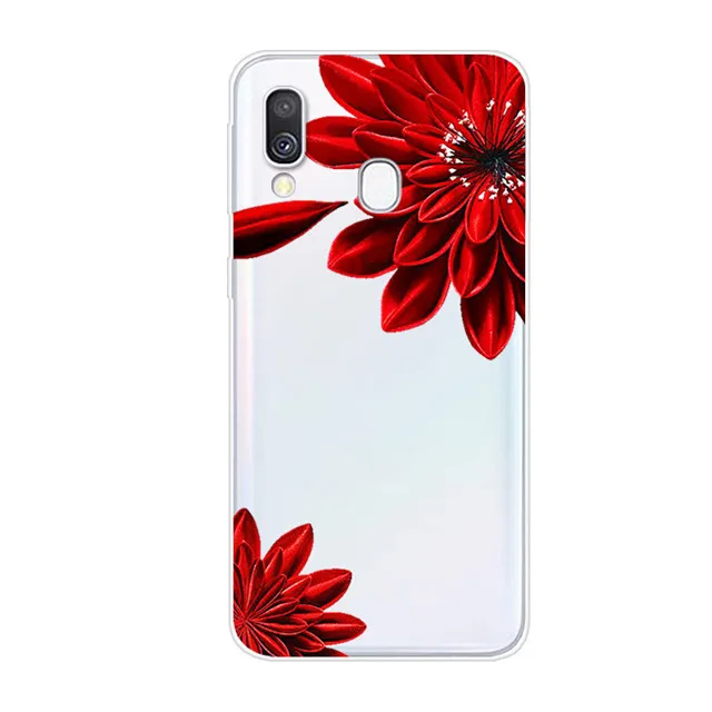 40 D для samsung A40 чехол A405 TPU Мягкий силиконовый чехол для телефона для samsung Galaxy A40 чехол A405F A 40 чехол прозрачный - Цвет: 40