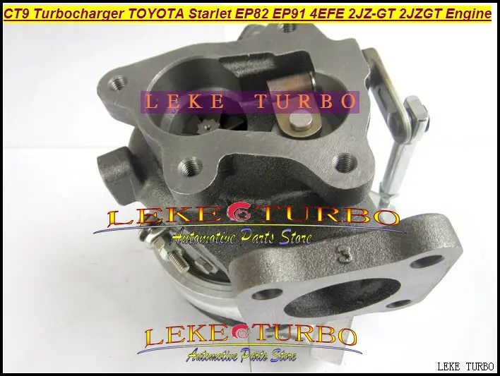 Бесплатная доставка лучший турбокомпрессор турбины CT9 для TOYOTA STARLET EP82 EP91 4EFE 2JZ-GT