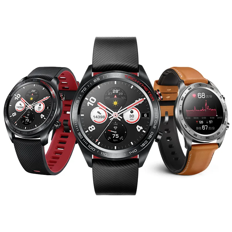 Оригинальные уличные Смарт-часы Huawei Honor Watch Magic изящные тонкие длинные часы с