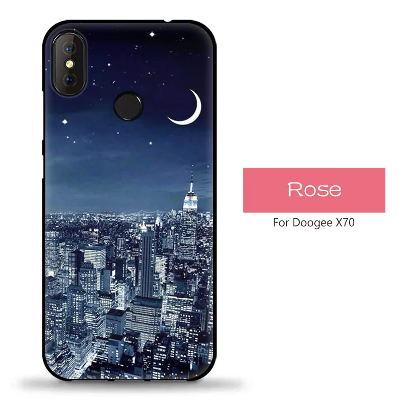 42 JURCHEN чехол для телефона Для Doogee X70 чехол 5,5 дюймов милый мультяшный Мягкий силиконовый чехол для DoogeeX70 чехол DoogeeX70 Funda - Цвет: 42