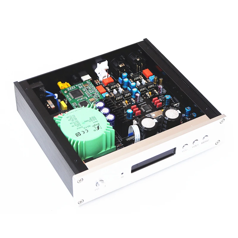 Lusya OPA604AP/AD797AN ES9038PRO Amanero USB интерфейс декодер DSD XLP с пультом дистанционного