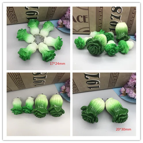 

lets start!3D resin celery cabbage,pakchoi.resin food pendant for key chain/phone decoration,DIY.