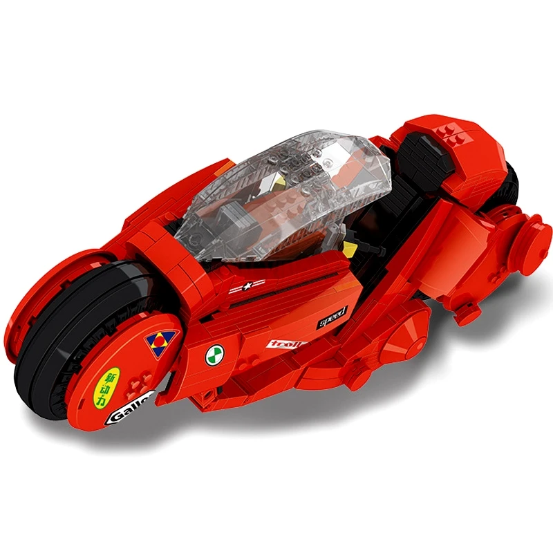XingBao 03001 Citizen Akira Moto 03002 Vespa P200 мото строительные блоки кирпичи leleleings игрушки модель