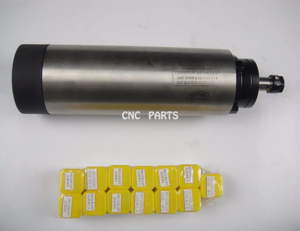 

CNC milling spindle ER11 800w air cooling spindle motor r+ 13 pieces ER11collets