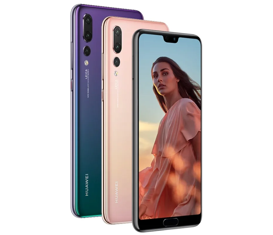 Мобильный телефон Huawei P20 Pro с 4G LTE Kirin 970 Android 8.1 6 1-полноэкранный дисплей 2440x1080 ГБ ОЗУ