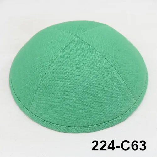 Kippot Kippa Linen-3 Kippah Kipa 19 см Skullies Yarmulke Beanies еврейская шляпа-Кепка с черепом