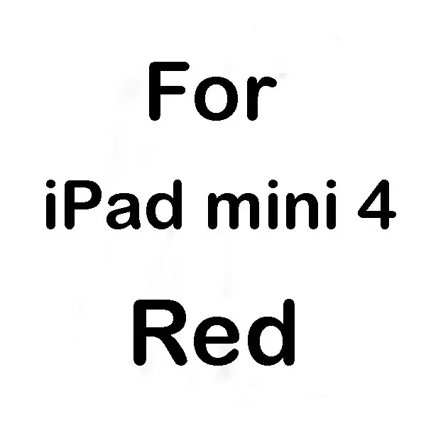 Xundd противоударный чехол для iPad Pro 10,5 11 дюймов прозрачный Анти-осенний защитный чехол для планшета для iPad 9,7 / Mini 4 - Цвет: for Mini 4-Red